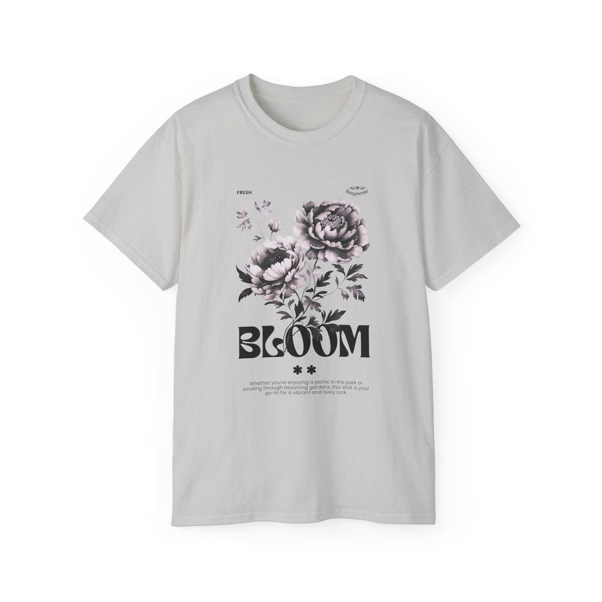 Bloom Floral Tee — Vintage Peony Graphic T-Shirt