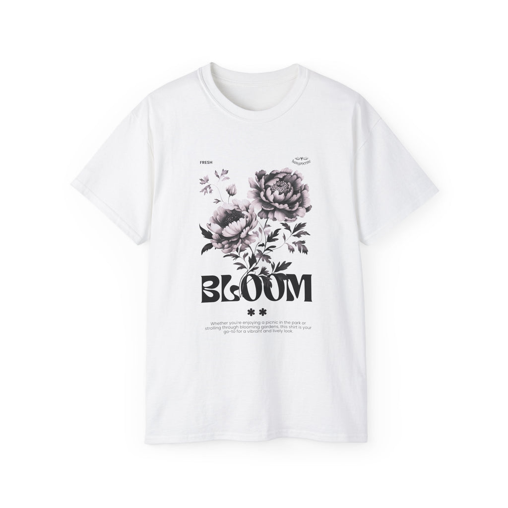 Bloom Floral Tee — Vintage Peony Graphic T-Shirt