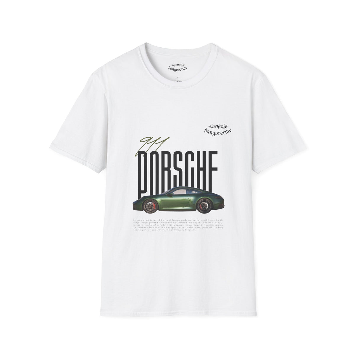 Porsche Retro Car Tee — Classic 911 Design