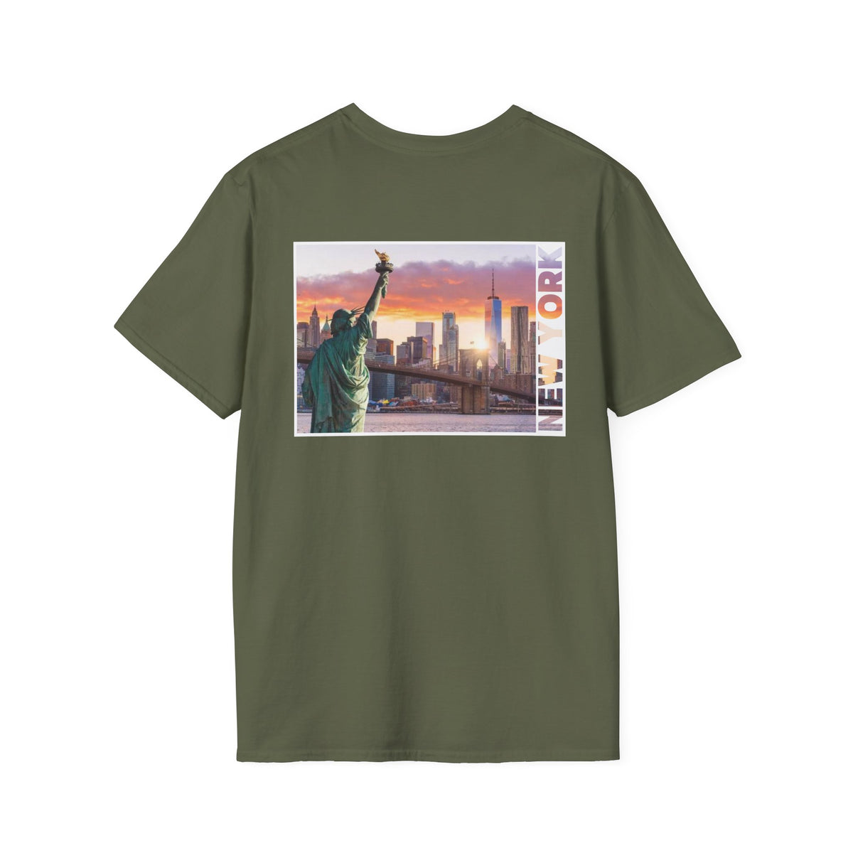 NY Logo T-Shirt — Bold Vintage Sports Tee