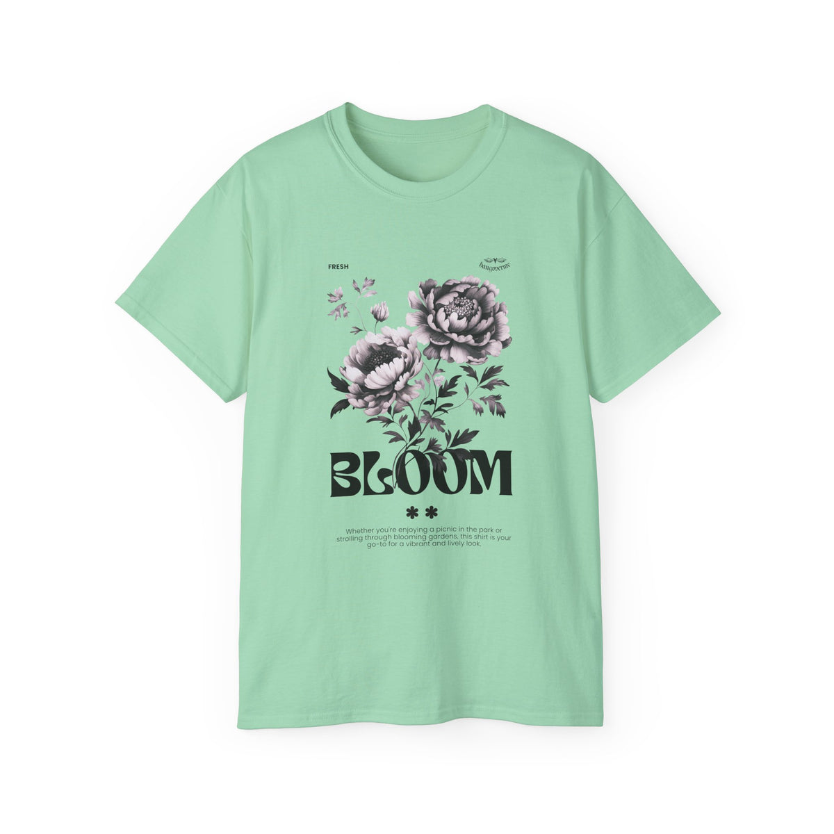 Bloom Floral Tee — Vintage Peony Graphic T-Shirt