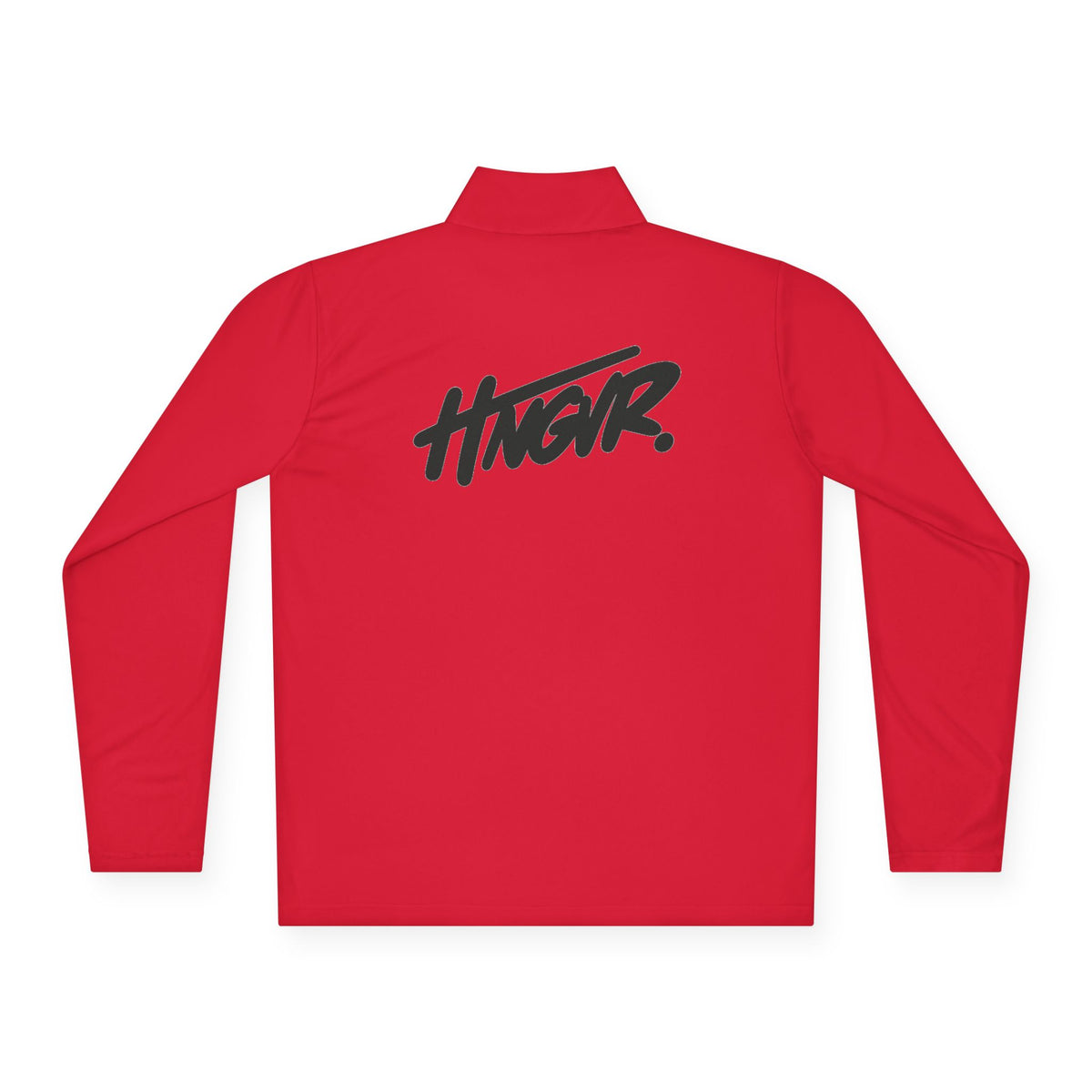 Quarter-Zip Pullover — Minimalist Script Logo Pullover