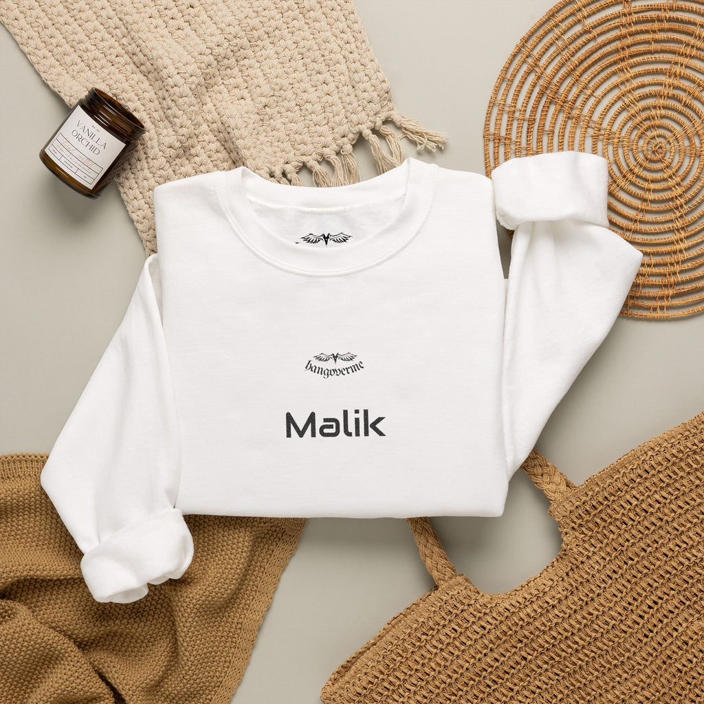 Malik Minimalist Crewneck Sweatshirt