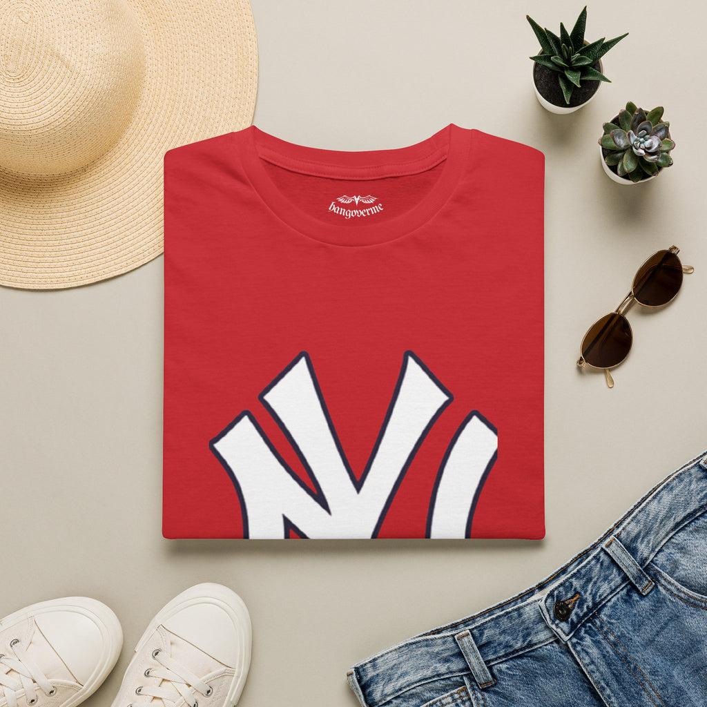 NY Logo T-Shirt — Bold Vintage Sports Tee