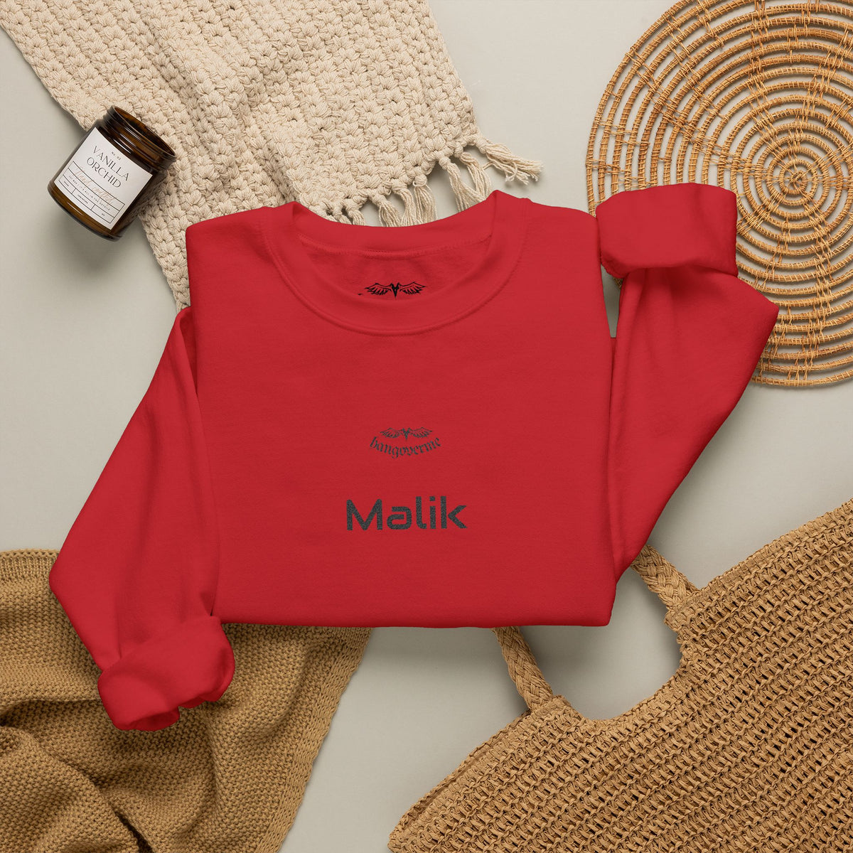 Malik Minimalist Crewneck Sweatshirt