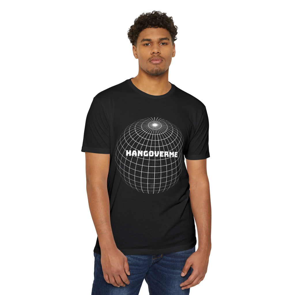 Hangoverme Graphic T-Shirt — Vintage Disco Globe Design