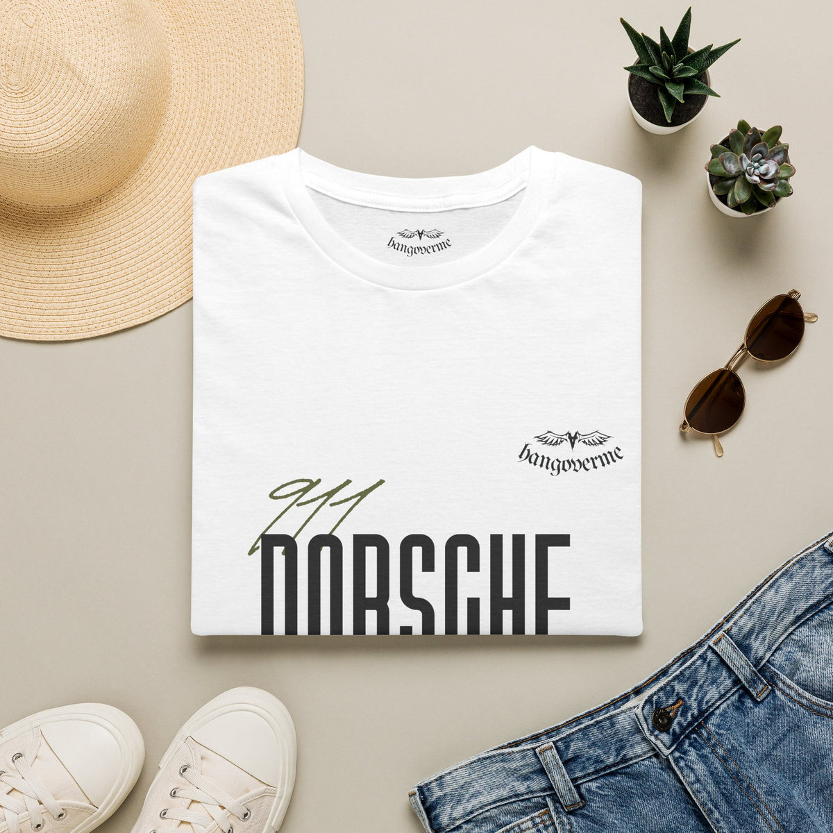 Porsche Retro Car Tee — Classic 911 Design