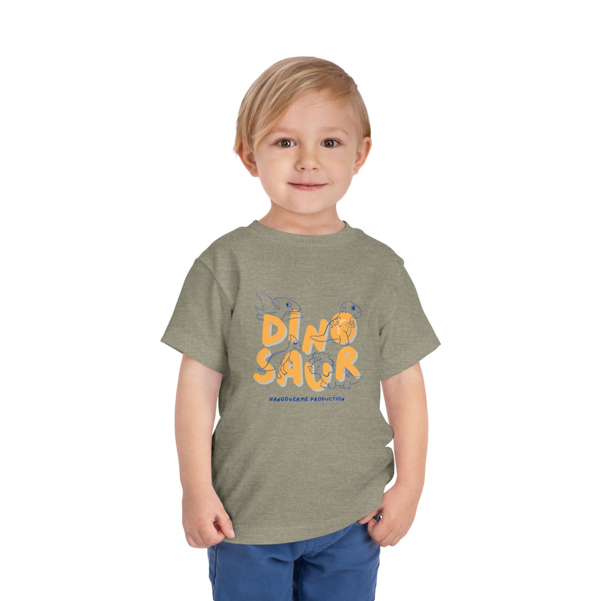 Toddler Tee - Playful 'Dinosaur' Shirt for Kids