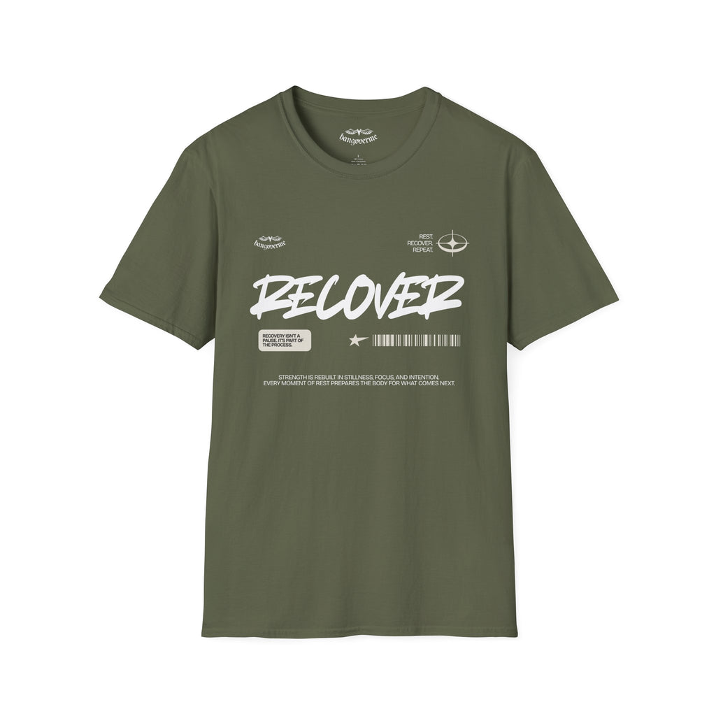 Recover Graphic T-Shirt — Bold Streetwear Healing Tee