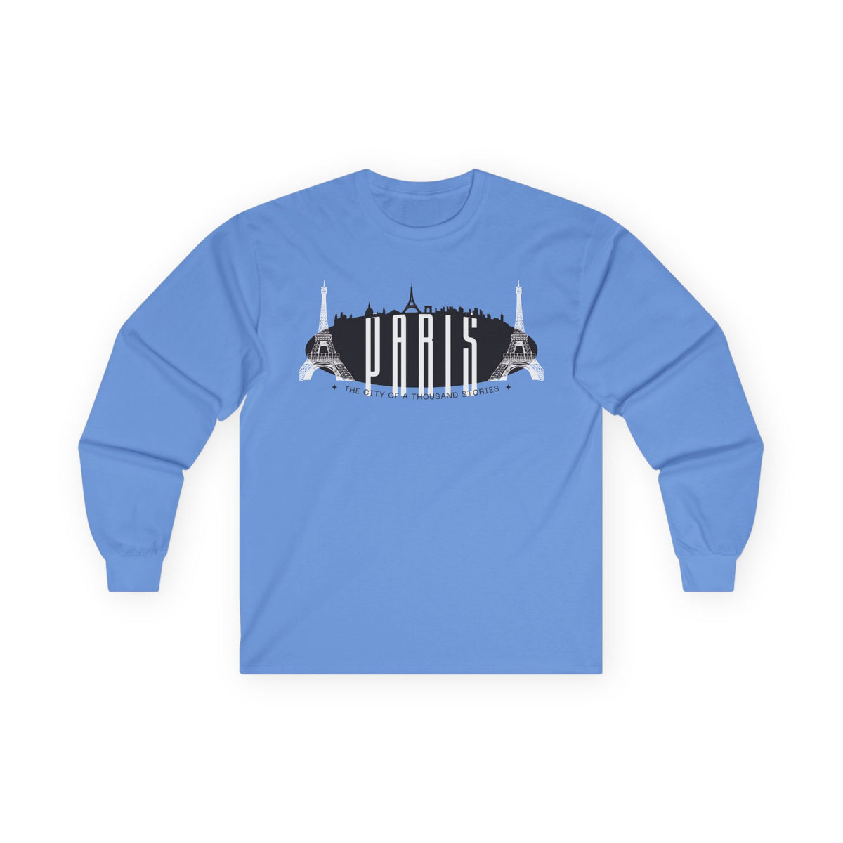 Paris Long Sleeve T-Shirt — "The City of a Thousand Stories"