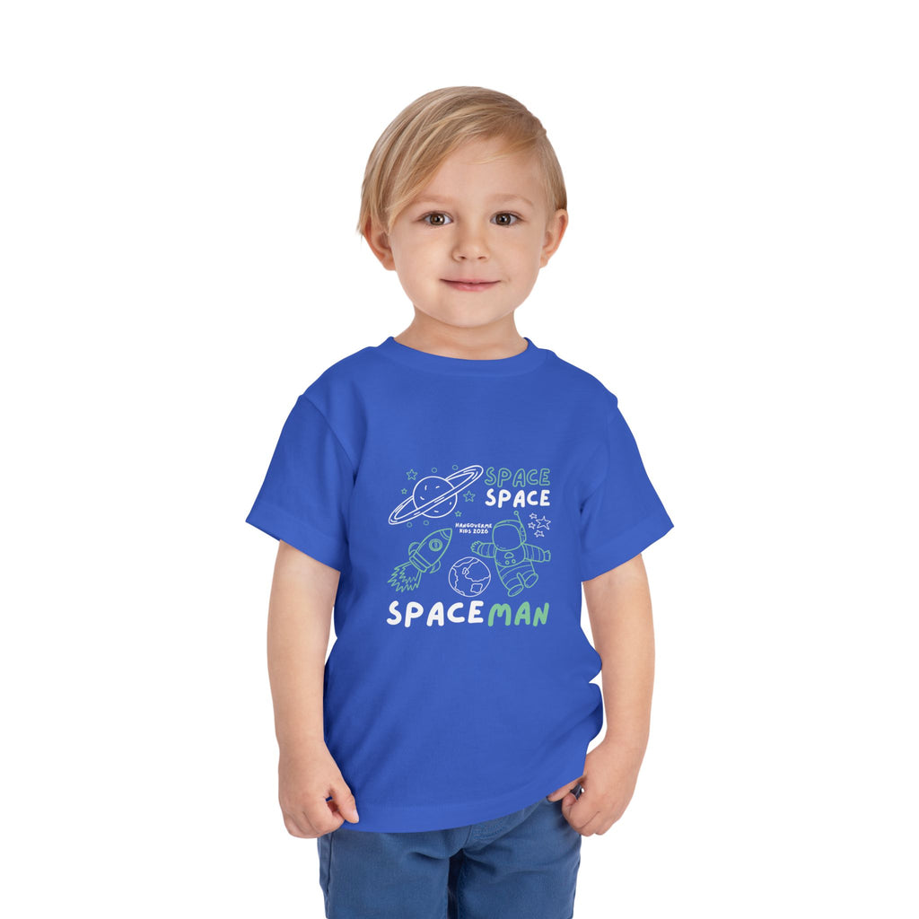 Toddler Space Tee - "Spaceman" Astronaut Shirt for Kids