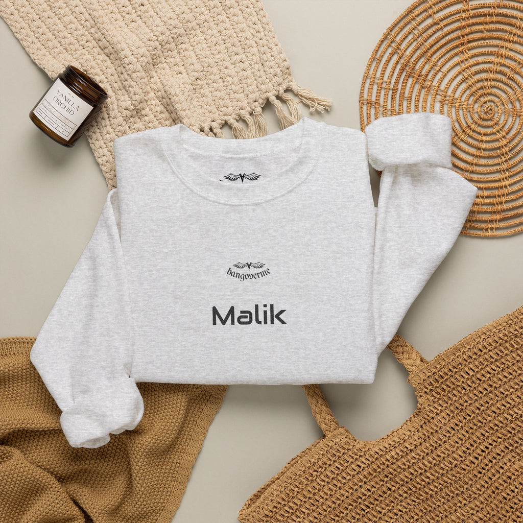 Malik Minimalist Crewneck Sweatshirt