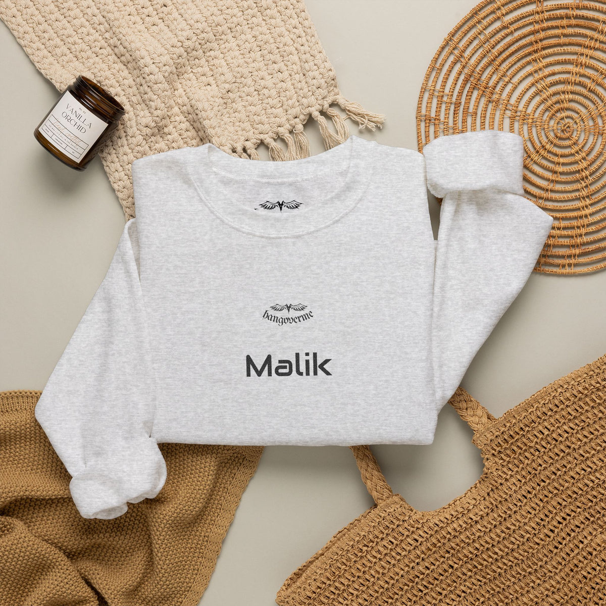 Malik Minimalist Crewneck Sweatshirt