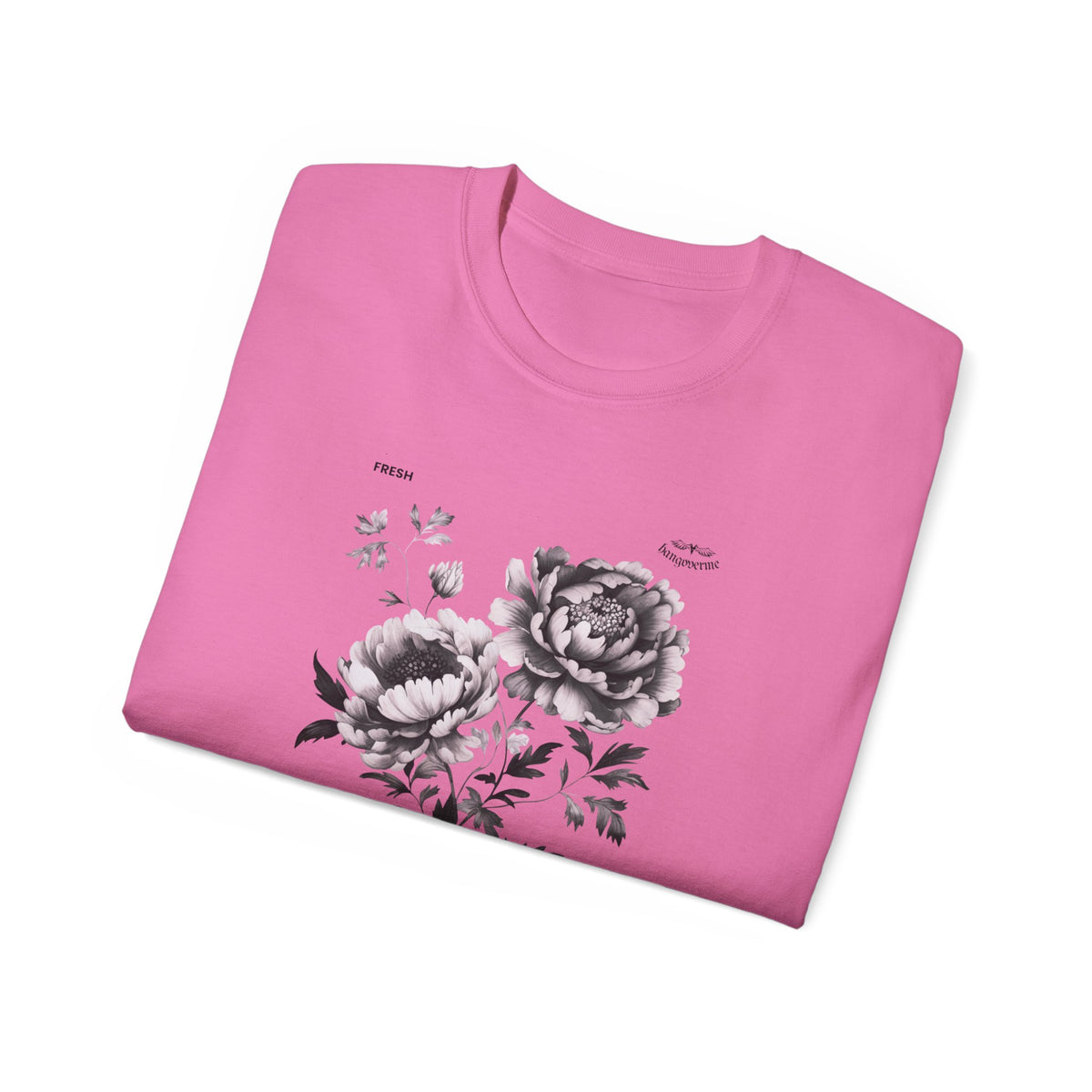 Bloom Floral Tee — Vintage Peony Graphic T-Shirt