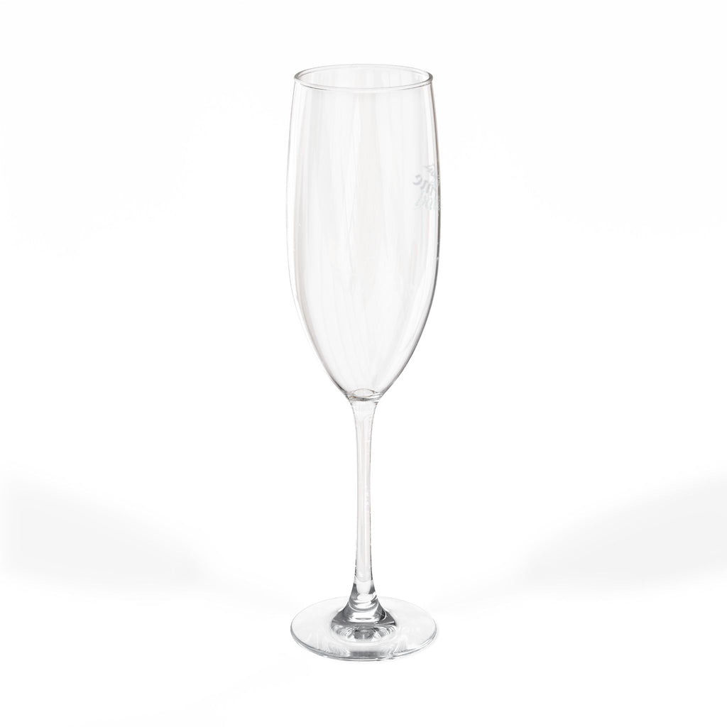Engraved 8oz Champagne Flute — Wedding & Celebration Glass