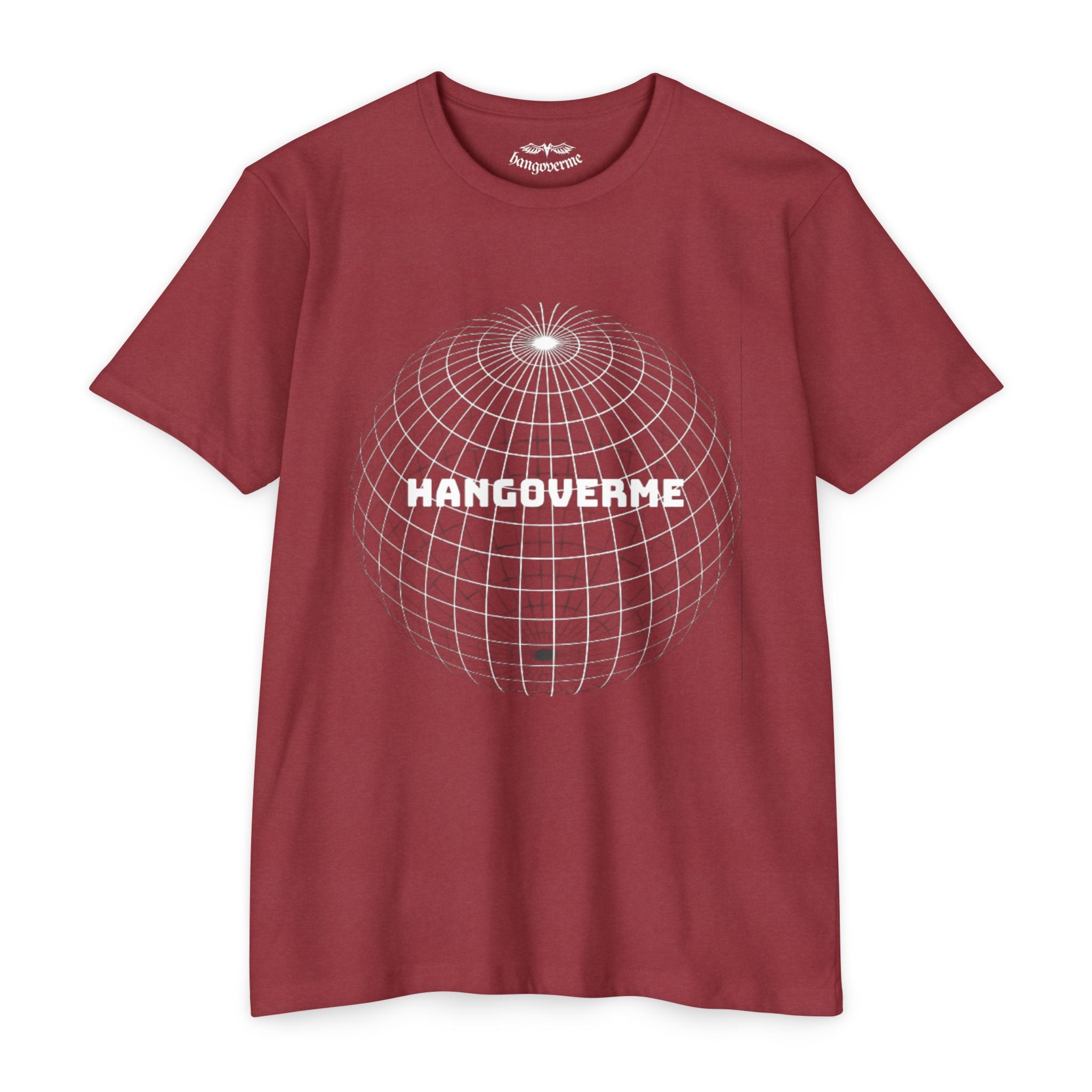 Hangoverme Graphic T-Shirt — Vintage Disco Globe Design