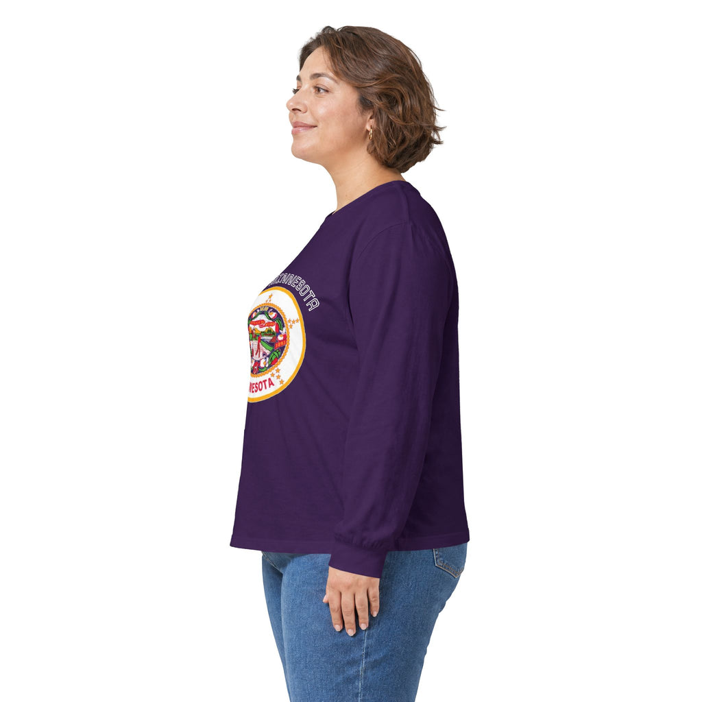 Minnesota State long Sleeve Sweatshirt — "I Love Minnesota"