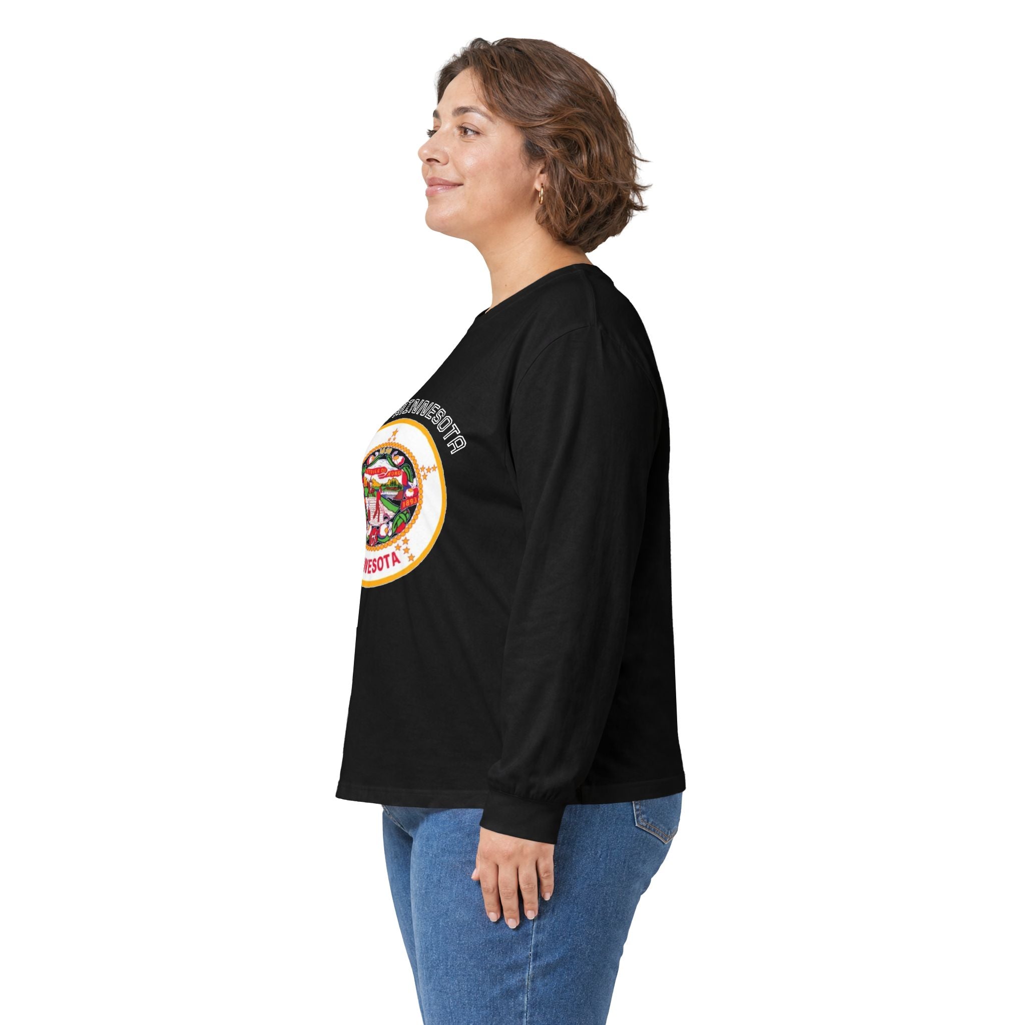 Minnesota State long Sleeve Sweatshirt — "I Love Minnesota"