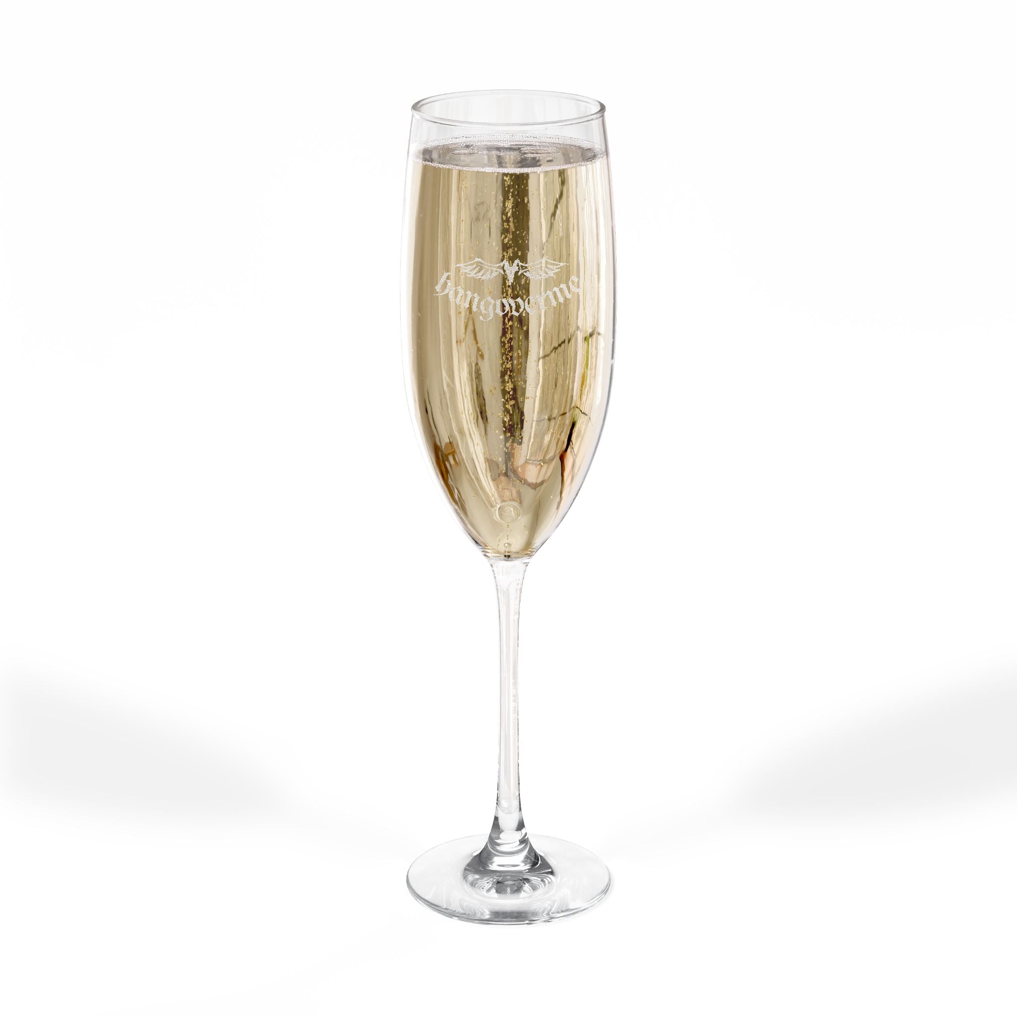 Engraved 8oz Champagne Flute — Wedding & Celebration Glass