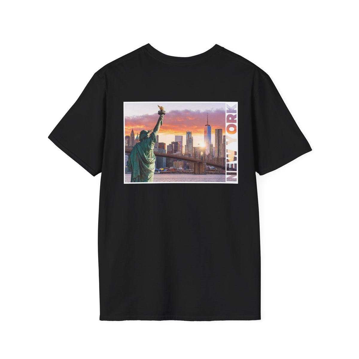NY Logo T-Shirt — Bold Vintage Sports Tee