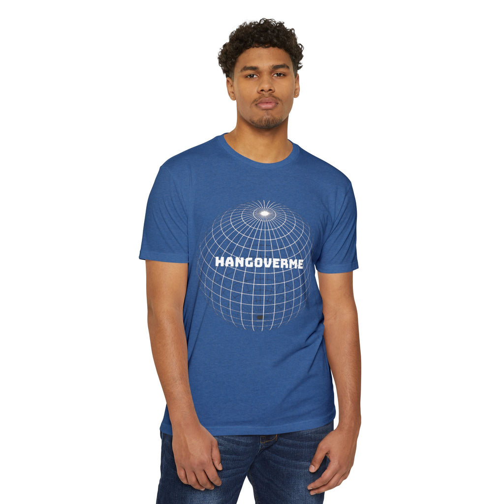 Hangoverme Graphic T-Shirt — Vintage Disco Globe Design