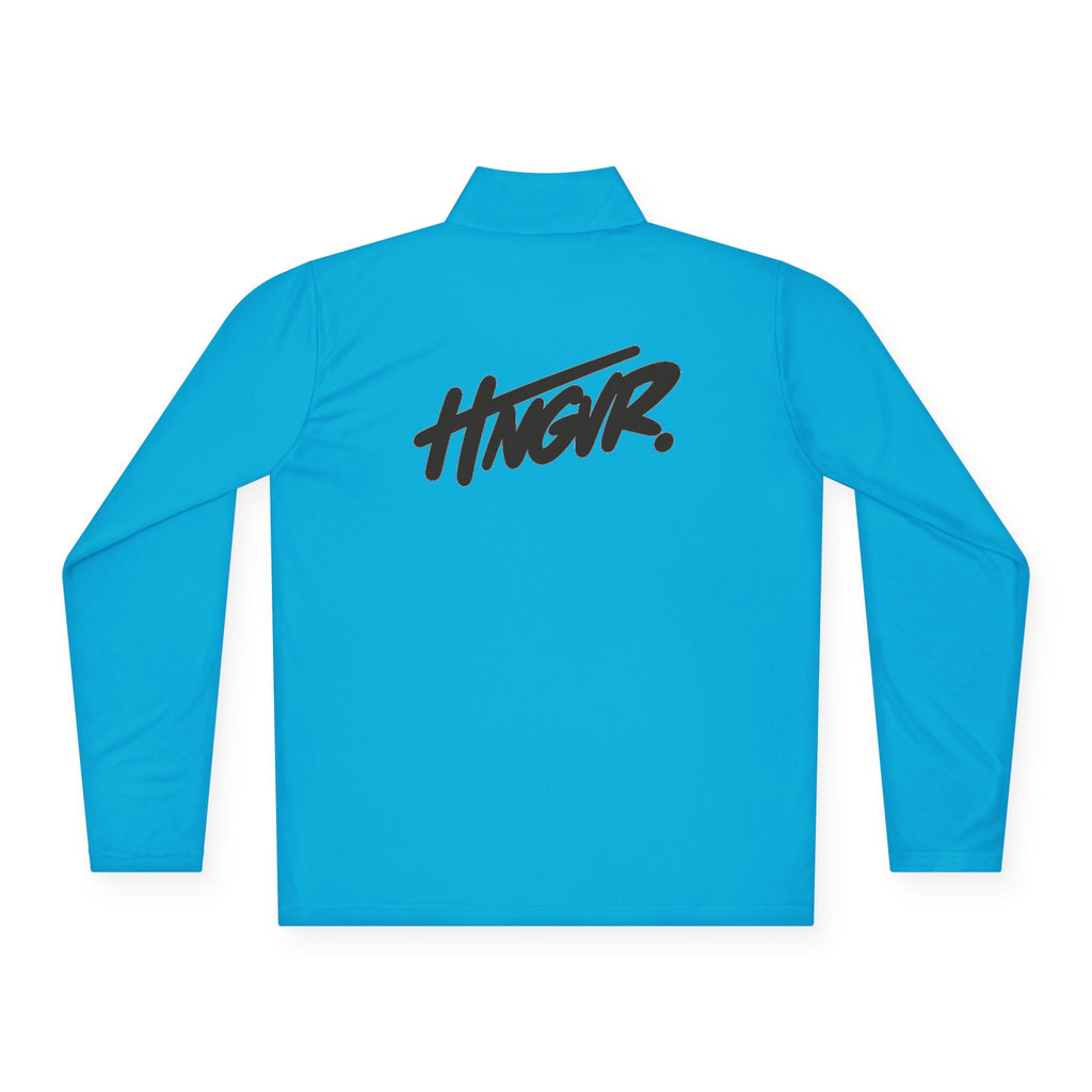 Quarter-Zip Pullover — Minimalist Script Logo Pullover