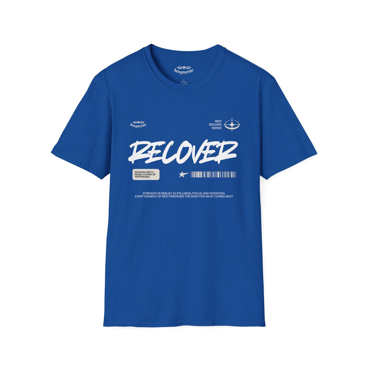 Recover Graphic T-Shirt — Bold Streetwear Healing Tee