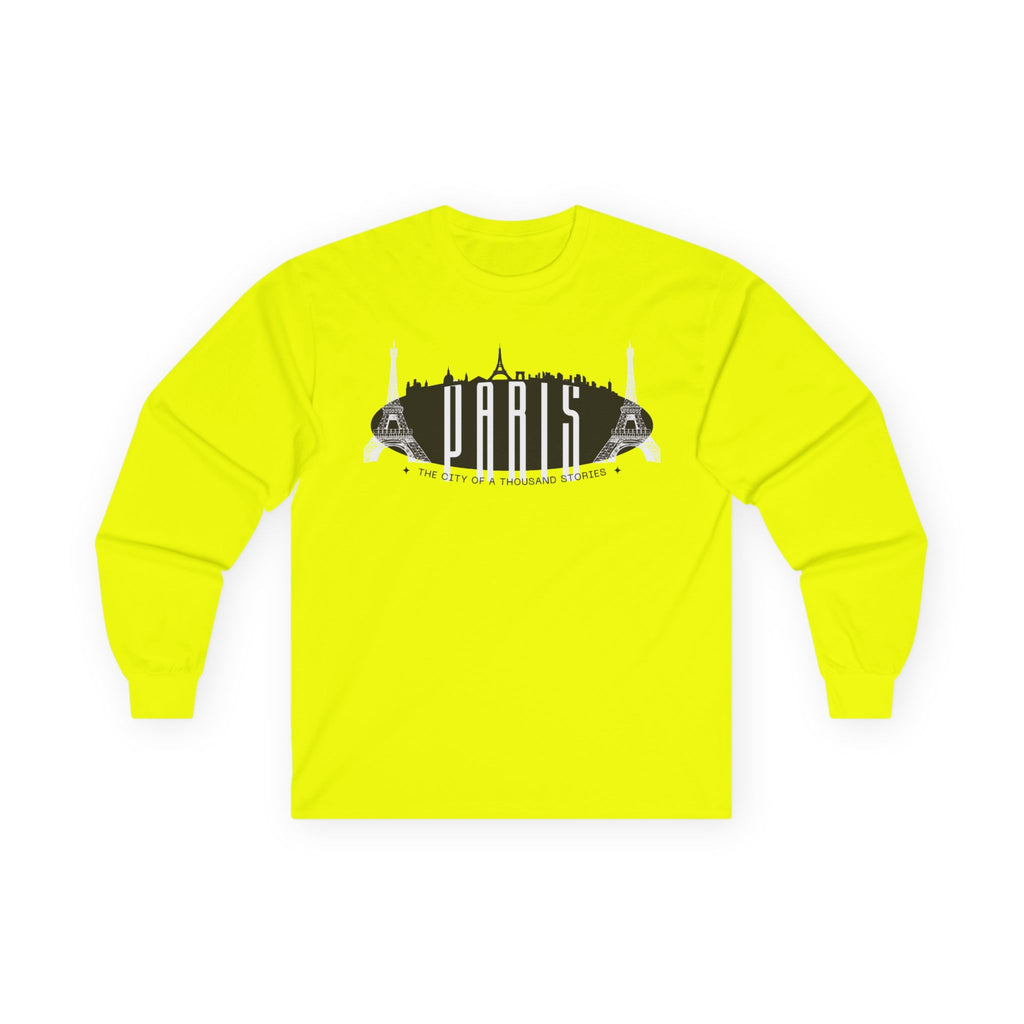 Paris Long Sleeve T-Shirt — "The City of a Thousand Stories"