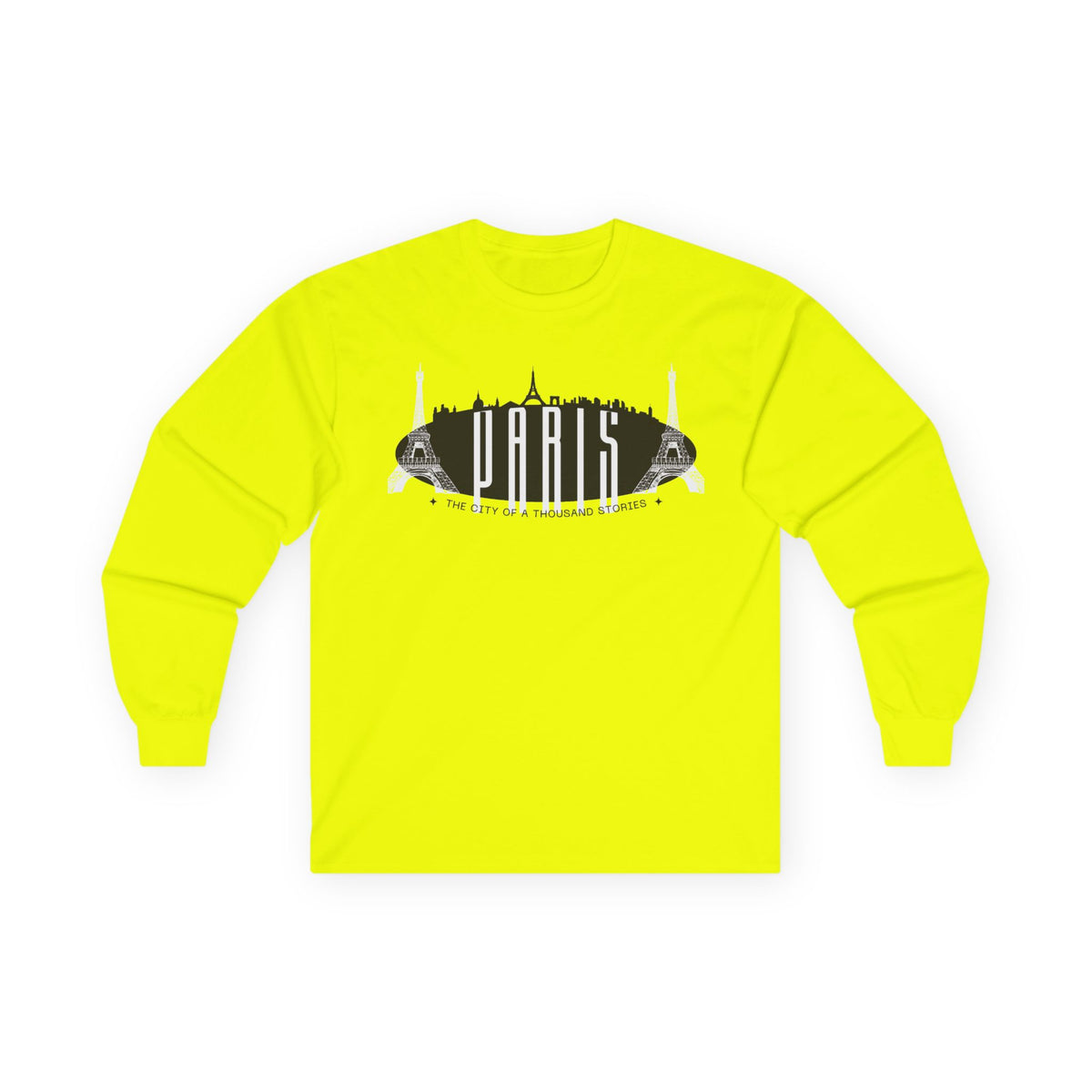 Paris Long Sleeve T-Shirt — "The City of a Thousand Stories"