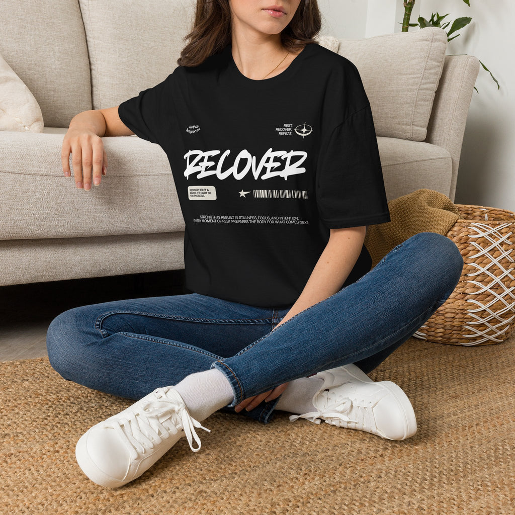 Recover Graphic T-Shirt — Bold Streetwear Healing Tee