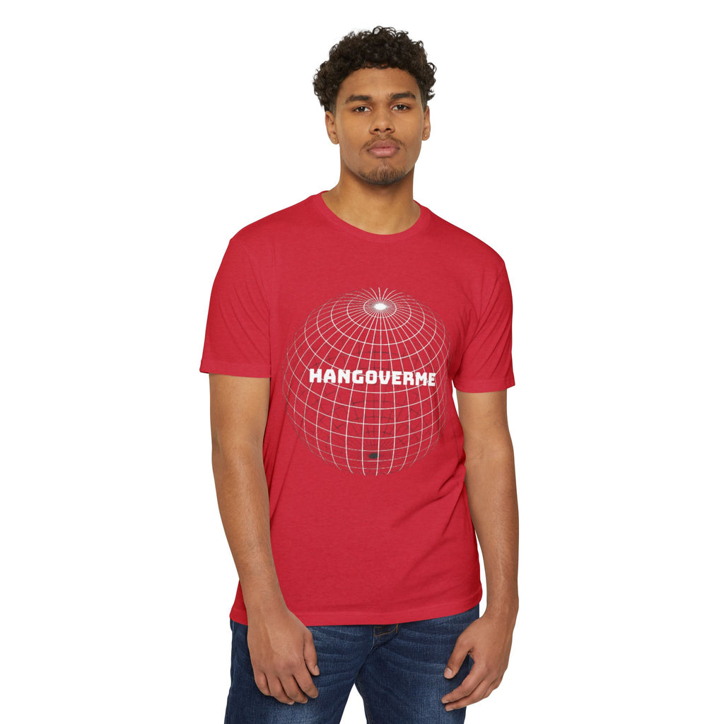 Hangoverme Graphic T-Shirt — Vintage Disco Globe Design