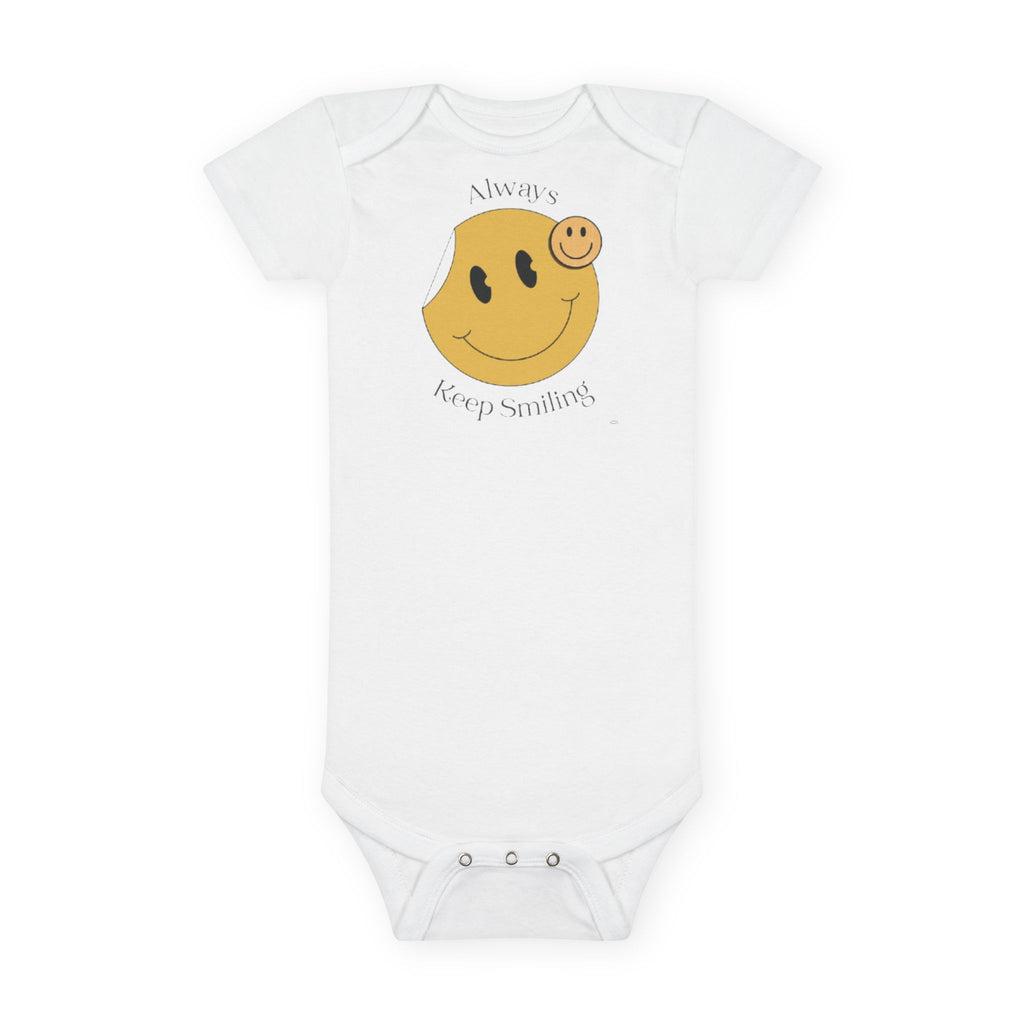 Baby Onesie - "Always Keep Smiling"