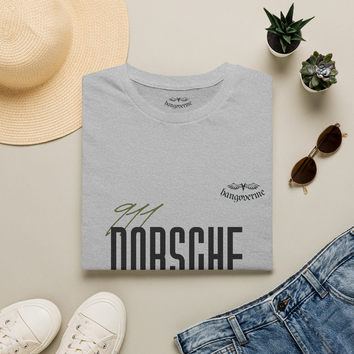 Porsche Retro Car Tee — Classic 911 Design
