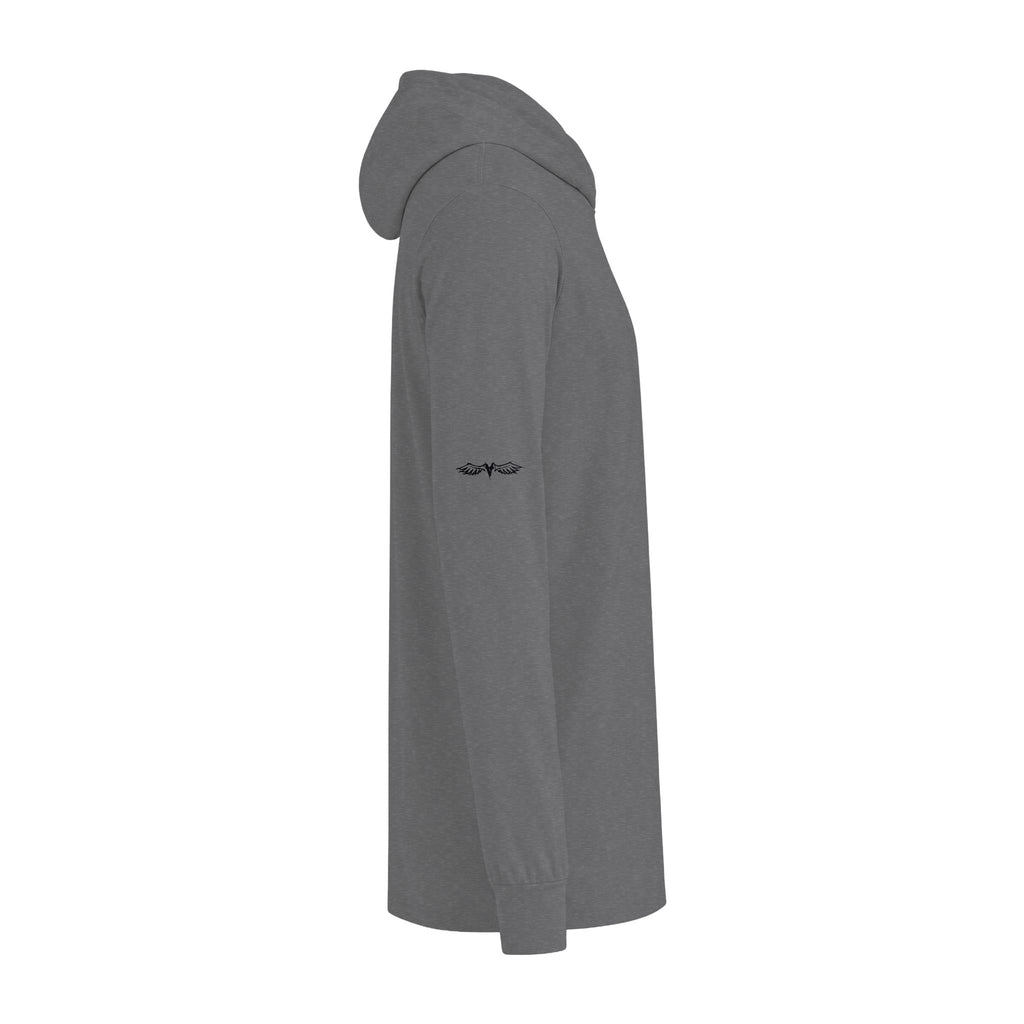 Brazil Crest Hooded Long Sleeve Tee