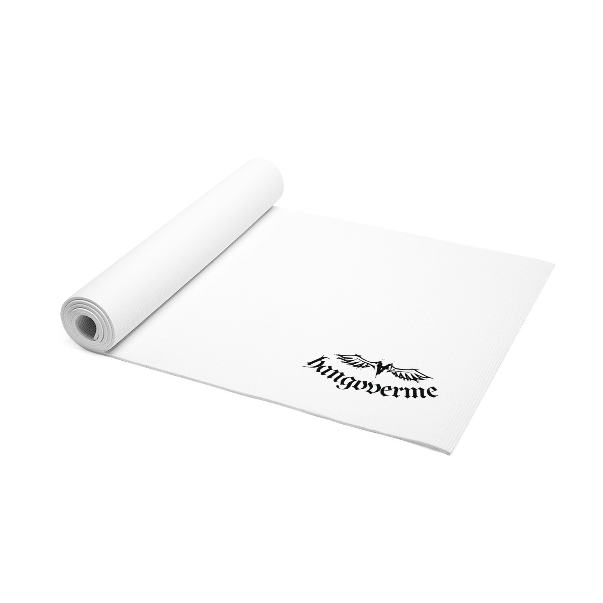 Yoga Mat – Minimal White Foam, Lightweight Non-Slip Exercise Mat