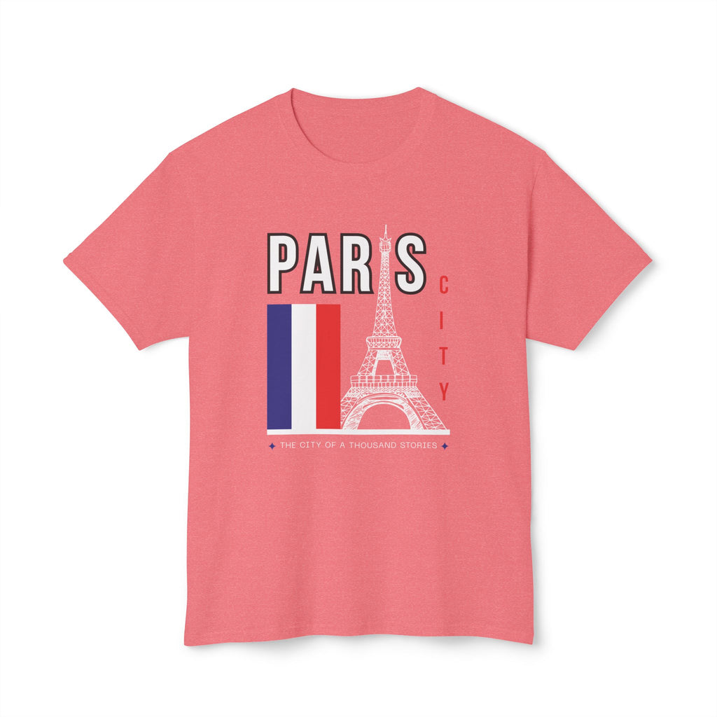 Paris Eiffel Tower T‑Shirt – French Flag Travel Souvenir