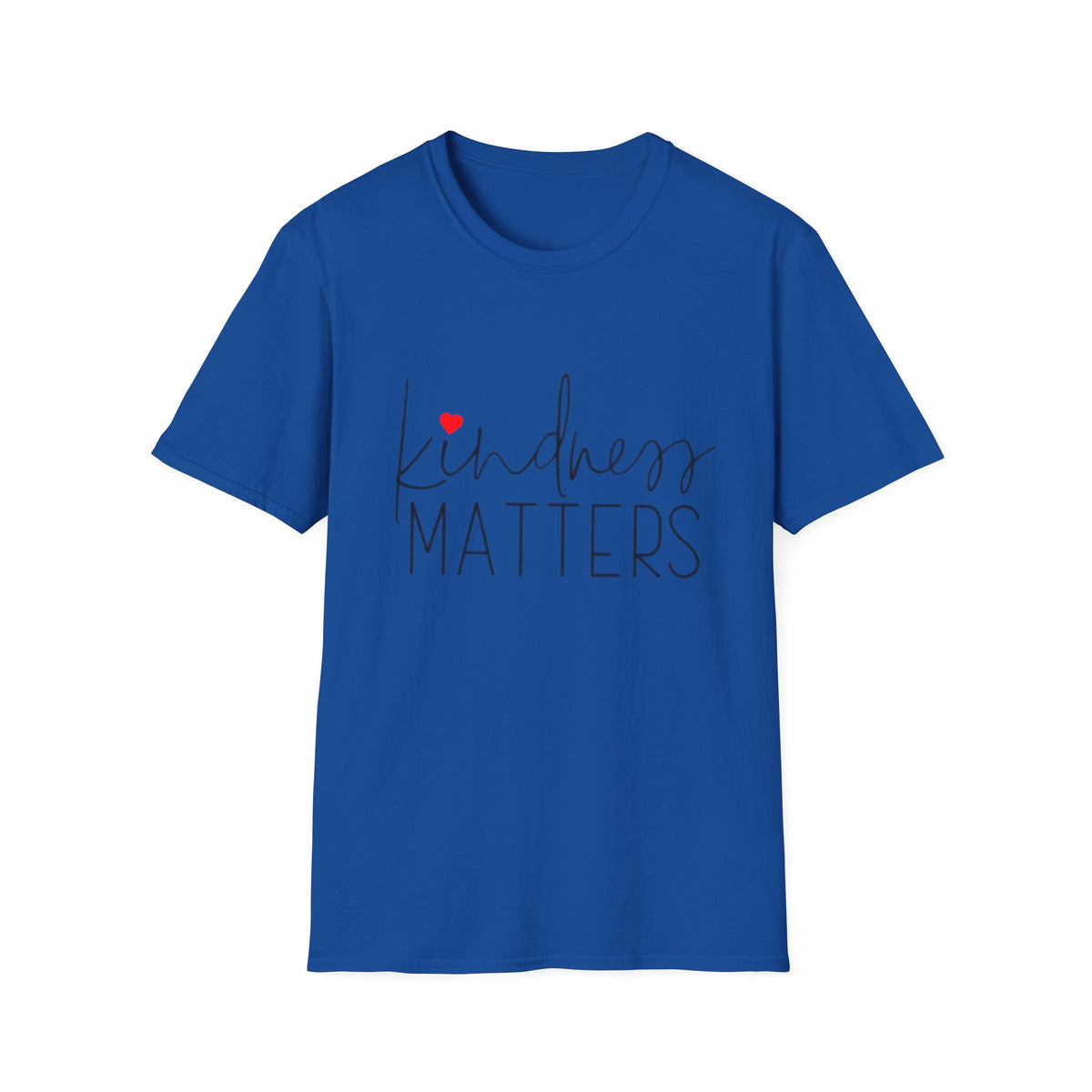 Kindness Matters T-Shirt — Minimal Heart Social Good Tee