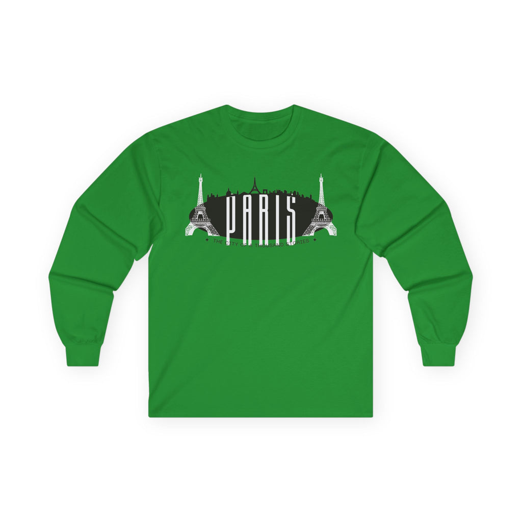 Paris Long Sleeve T-Shirt — "The City of a Thousand Stories"
