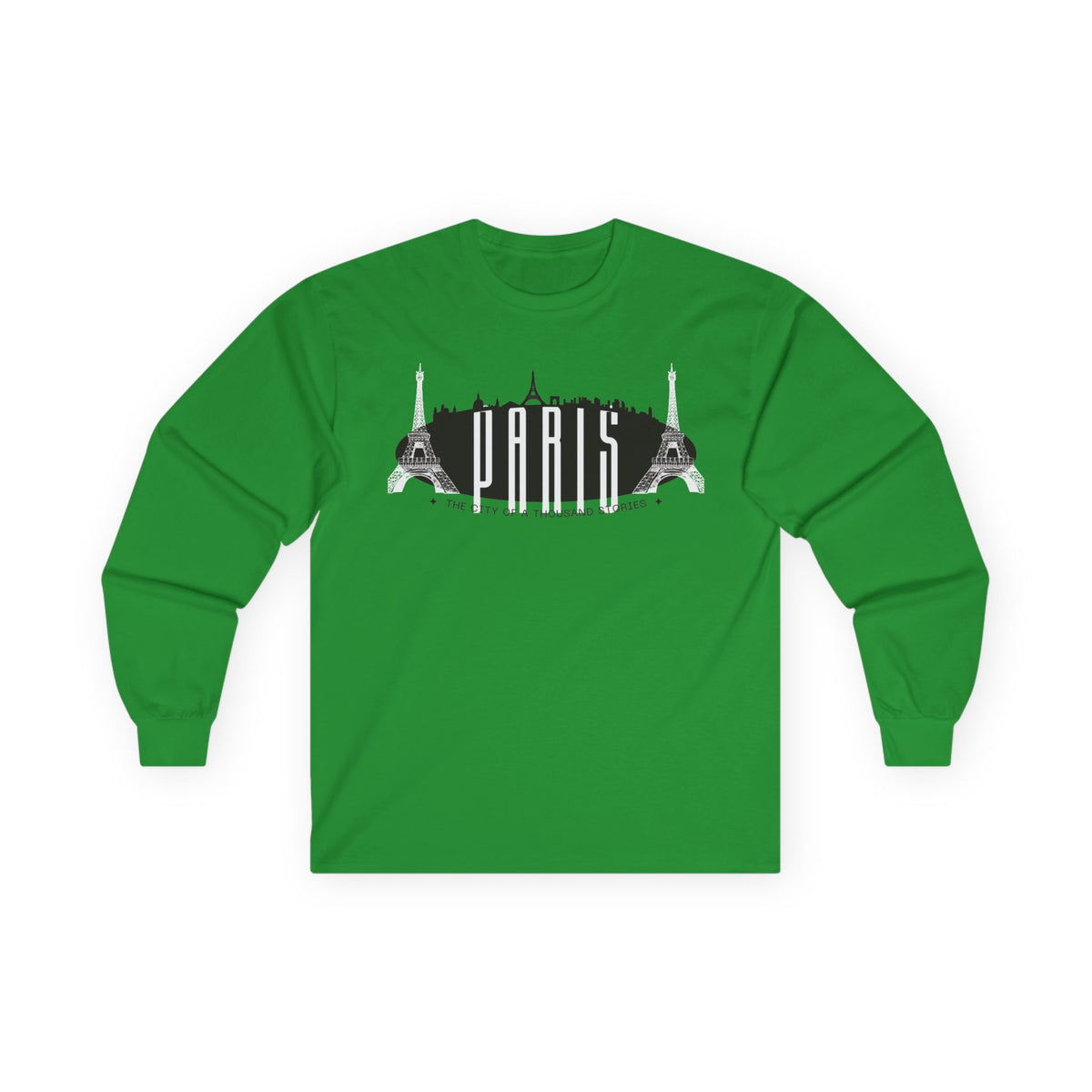 Paris Long Sleeve T-Shirt — "The City of a Thousand Stories"