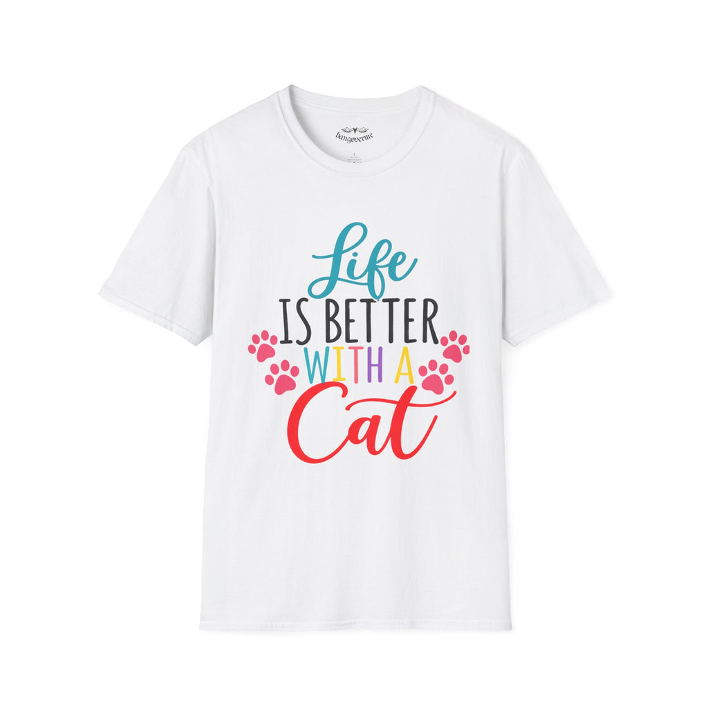 Life Is Better With a Cat T-Shirt