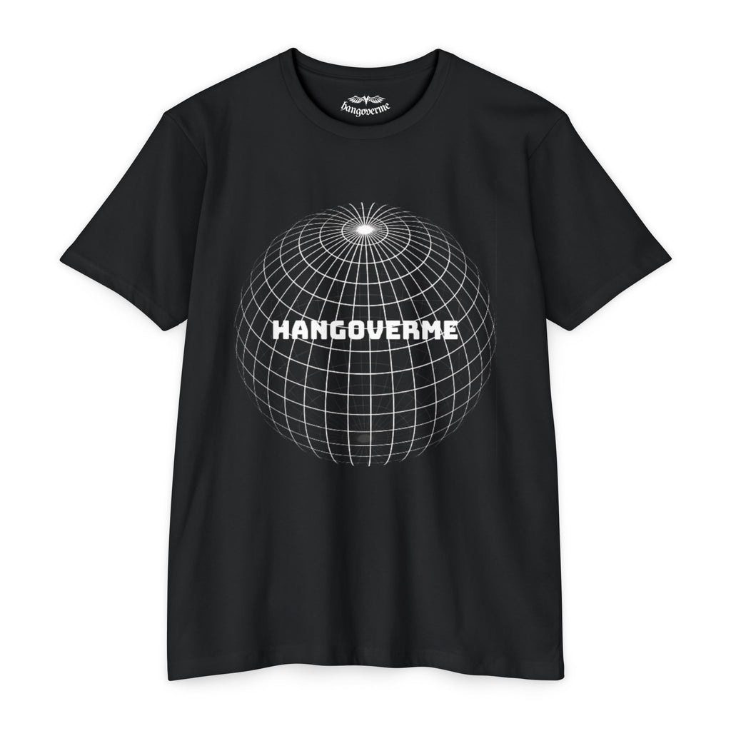 Hangoverme Graphic T-Shirt — Vintage Disco Globe Design