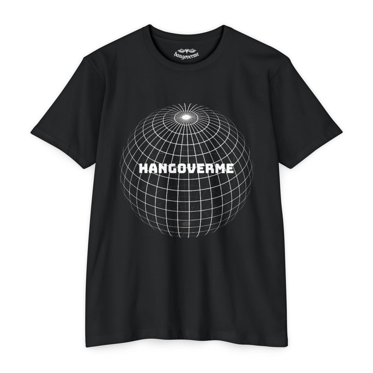 Hangoverme Graphic T-Shirt — Vintage Disco Globe Design