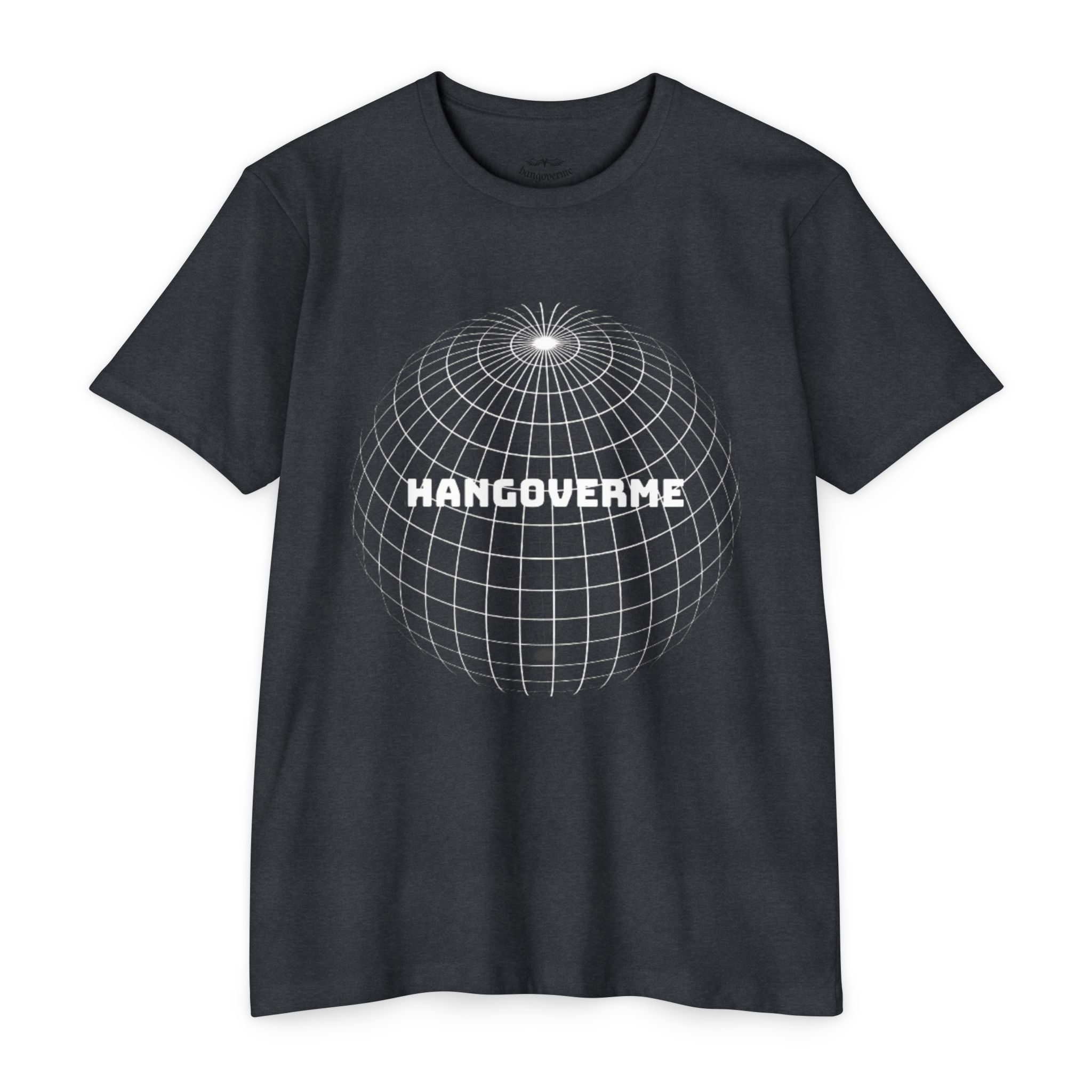 Hangoverme Graphic T-Shirt — Vintage Disco Globe Design
