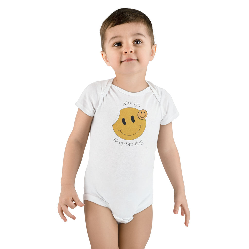 Baby Onesie - "Always Keep Smiling"