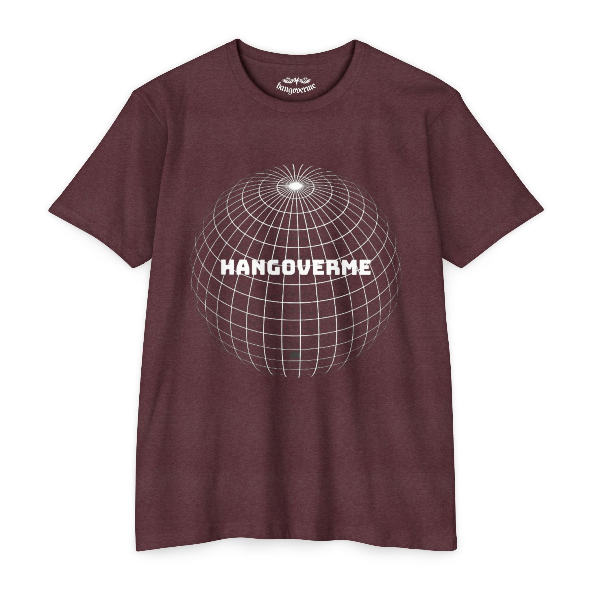 Hangoverme Graphic T-Shirt — Vintage Disco Globe Design