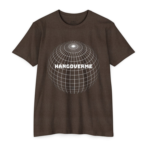 Hangoverme Graphic T-Shirt — Vintage Disco Globe Design