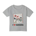 I  Canada Toddler T-Shirt — Cute Canadian Stamp Nature Design