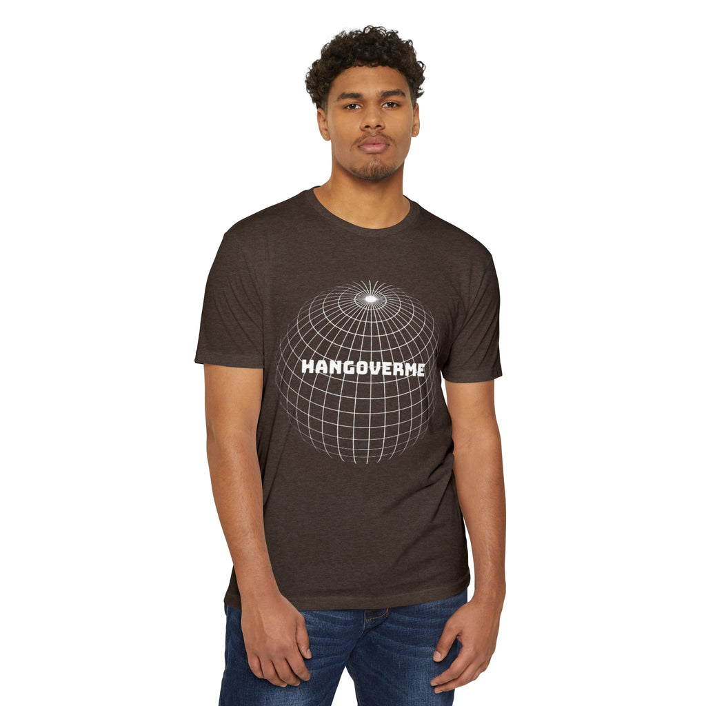 Hangoverme Graphic T-Shirt — Vintage Disco Globe Design