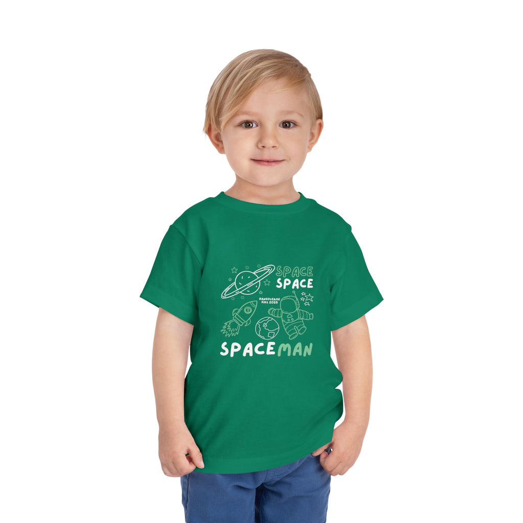 Toddler Space Tee - "Spaceman" Astronaut Shirt for Kids