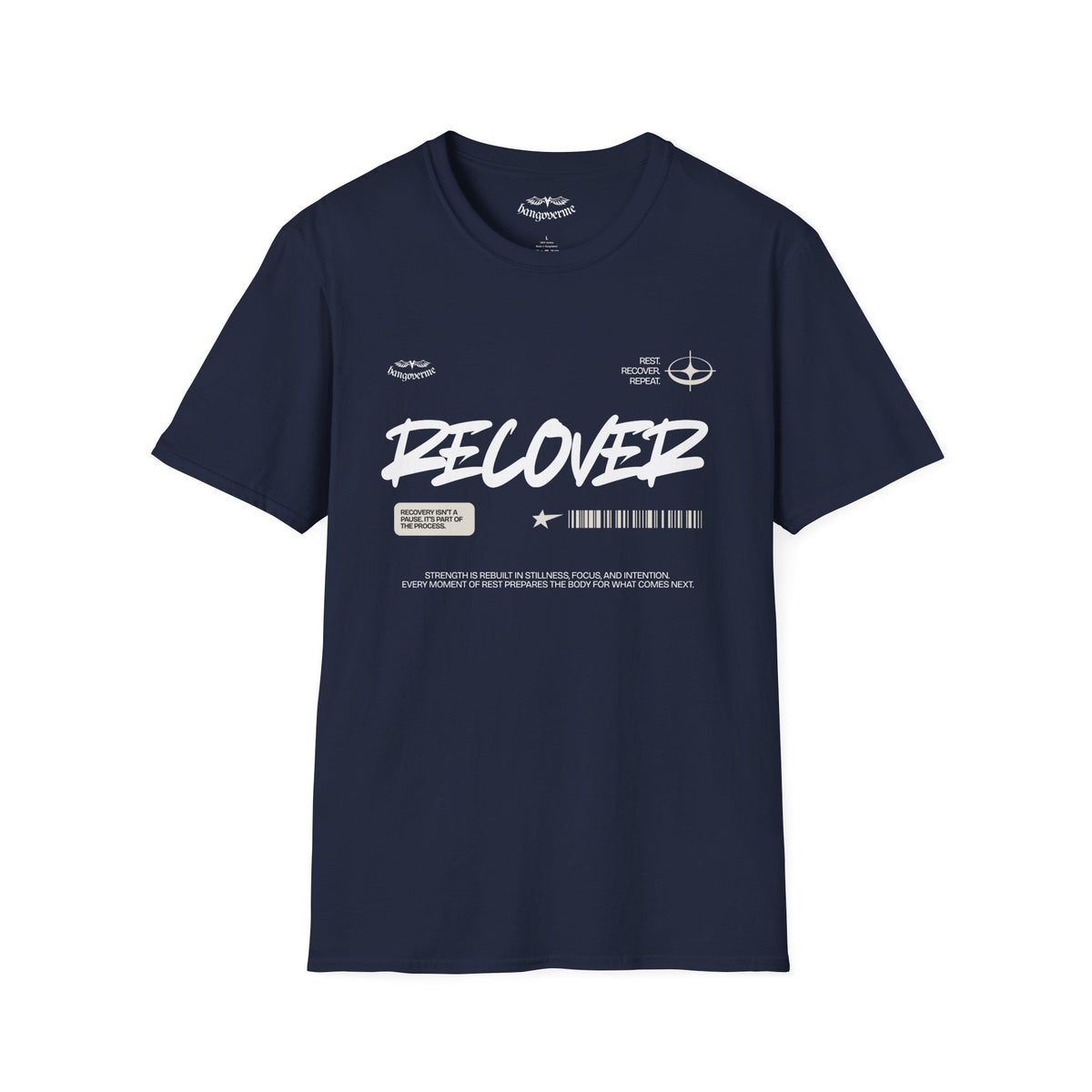 Recover Graphic T-Shirt — Bold Streetwear Healing Tee